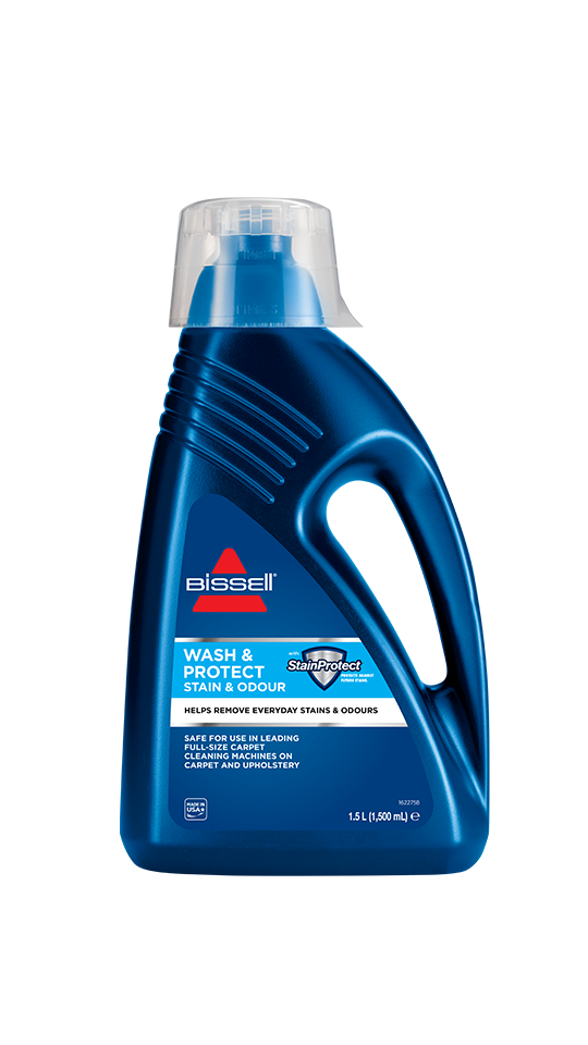 Wash&Protect Halı Yıkama ve Leke Çıkarma Makinelerine Uygun Leke Çıkarıcı ve Koku Giderici Deterjan (1,5 L)