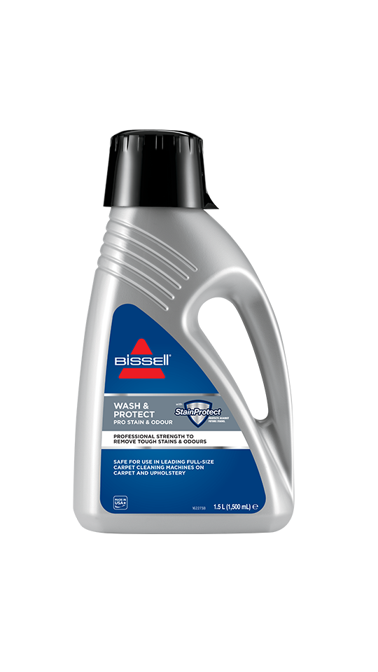 Wash&Protect Halı Yıkama ve Leke Çıkarma Makinelerine Uygun Leke Çıkarıcı ve Koku Giderici Profesyonel Deterjan (1,5 L)