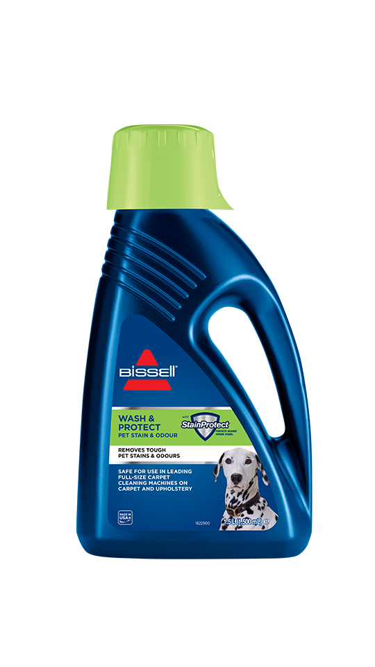 Wash&Protect Halı Yıkama ve Leke Çıkarma Makinelerine Uygun Hayvan Kirleri ve Kokularına Karşı Etkili Deterjan (1,5 L)